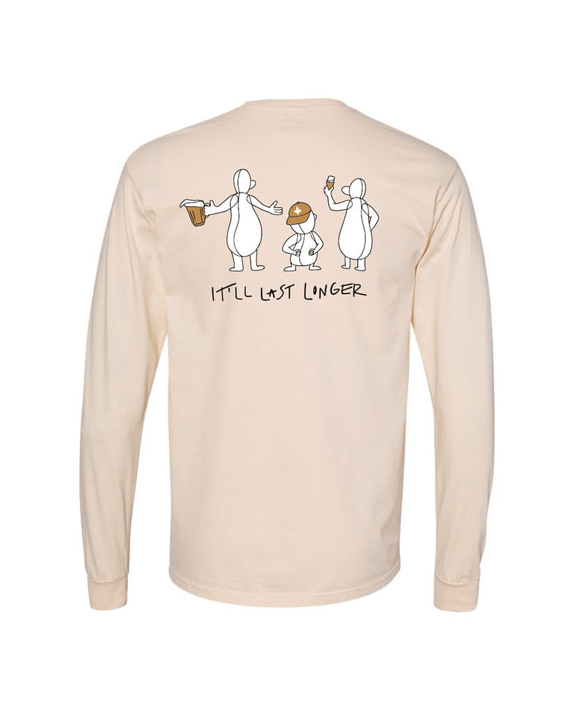 Fictional Characters Take a Pitcher Long Sleeve Tee