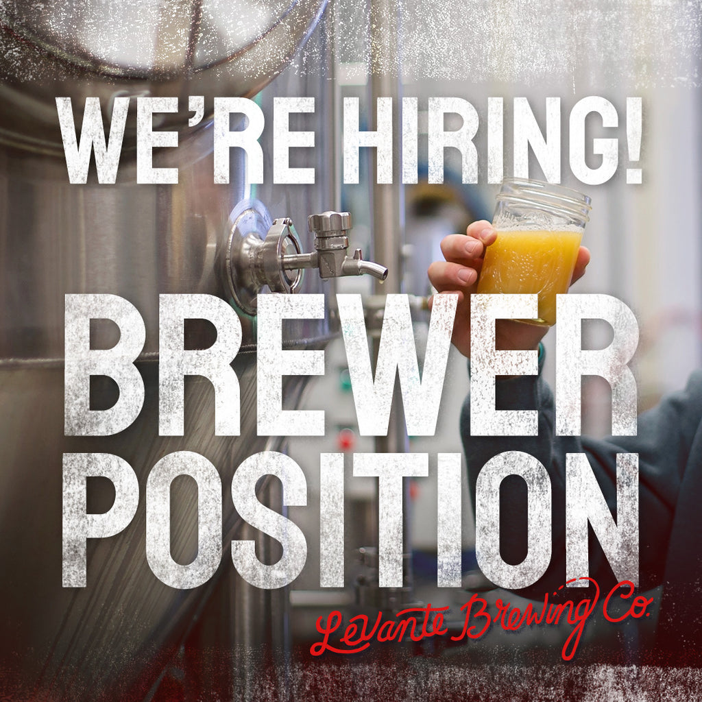 We're Hiring - Brewer (FT)