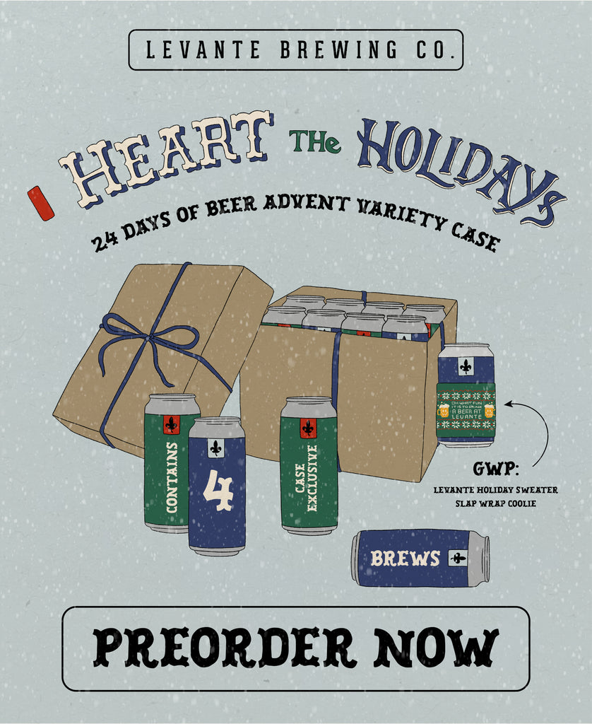 WAITLIST ORDERS: I Heart the Holidays 24 Days of Beer Advent Variety Case