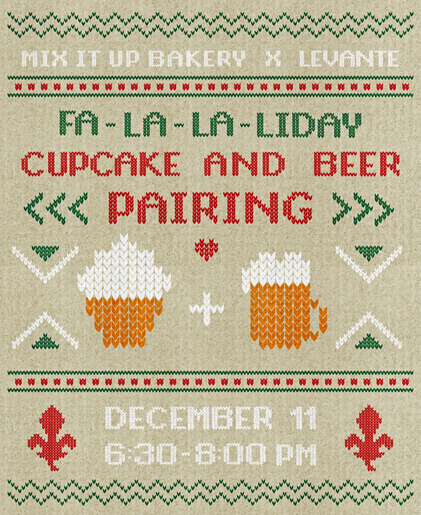 Falalalaliday Cupcake & Beer Pairing at the West Chester Taproom (12/11)
