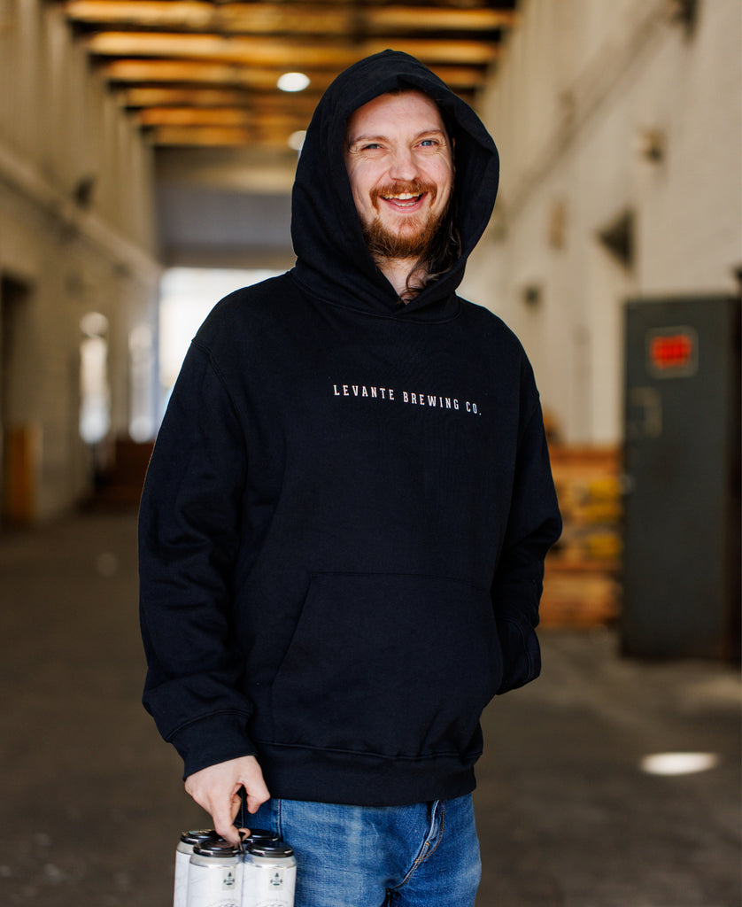 Levante Hop Fleur Hoodie - Vintage Black