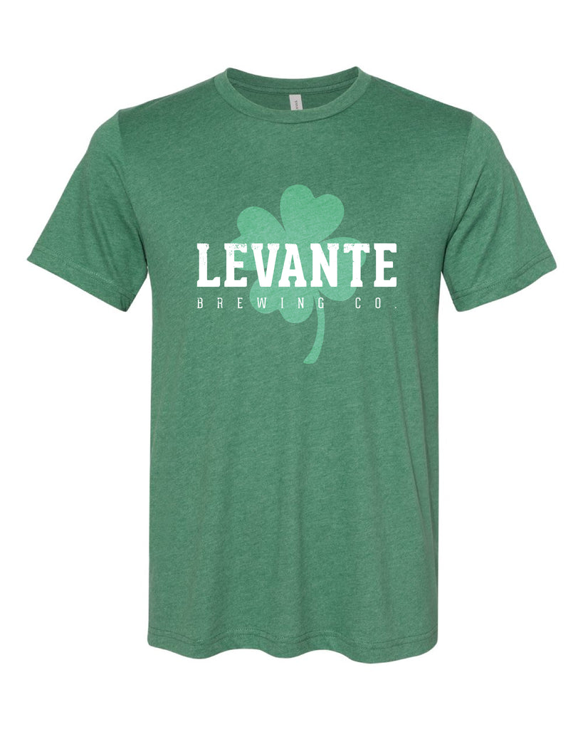 Lucky Levante Shamrock Logo Sueded Tee