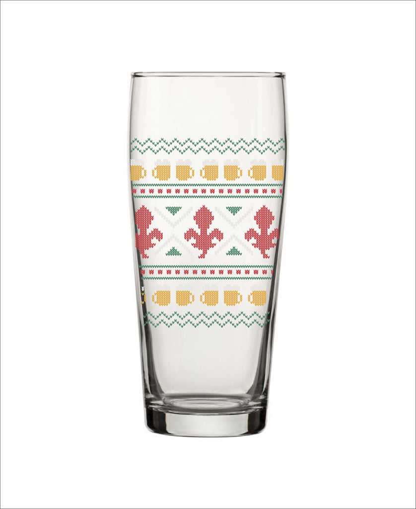 Falala Levante Full Wrap Holiday Glass - 16 oz