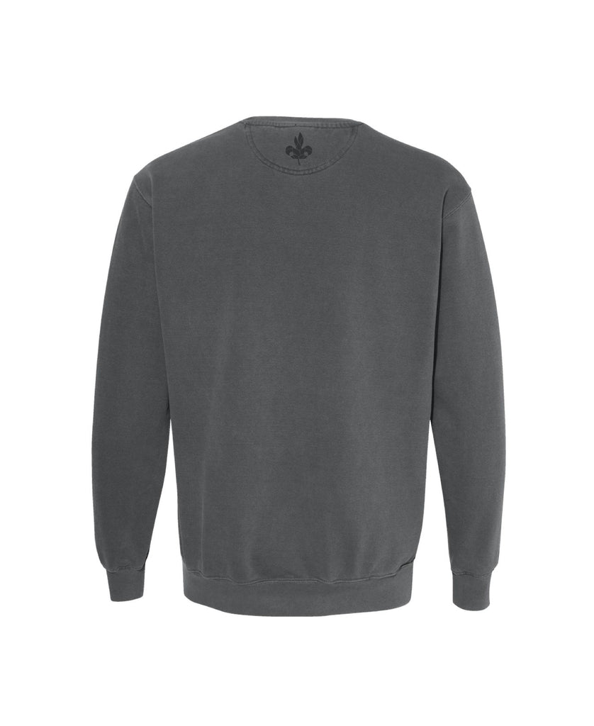 Levante Block Logo Crew Sweatshirt - Pepper