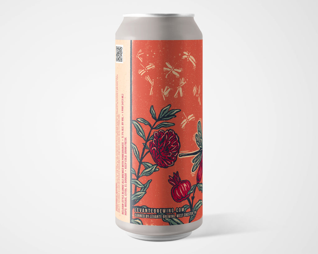 Petaltail Belgian-Style Blonde Ale with Pomegranate
