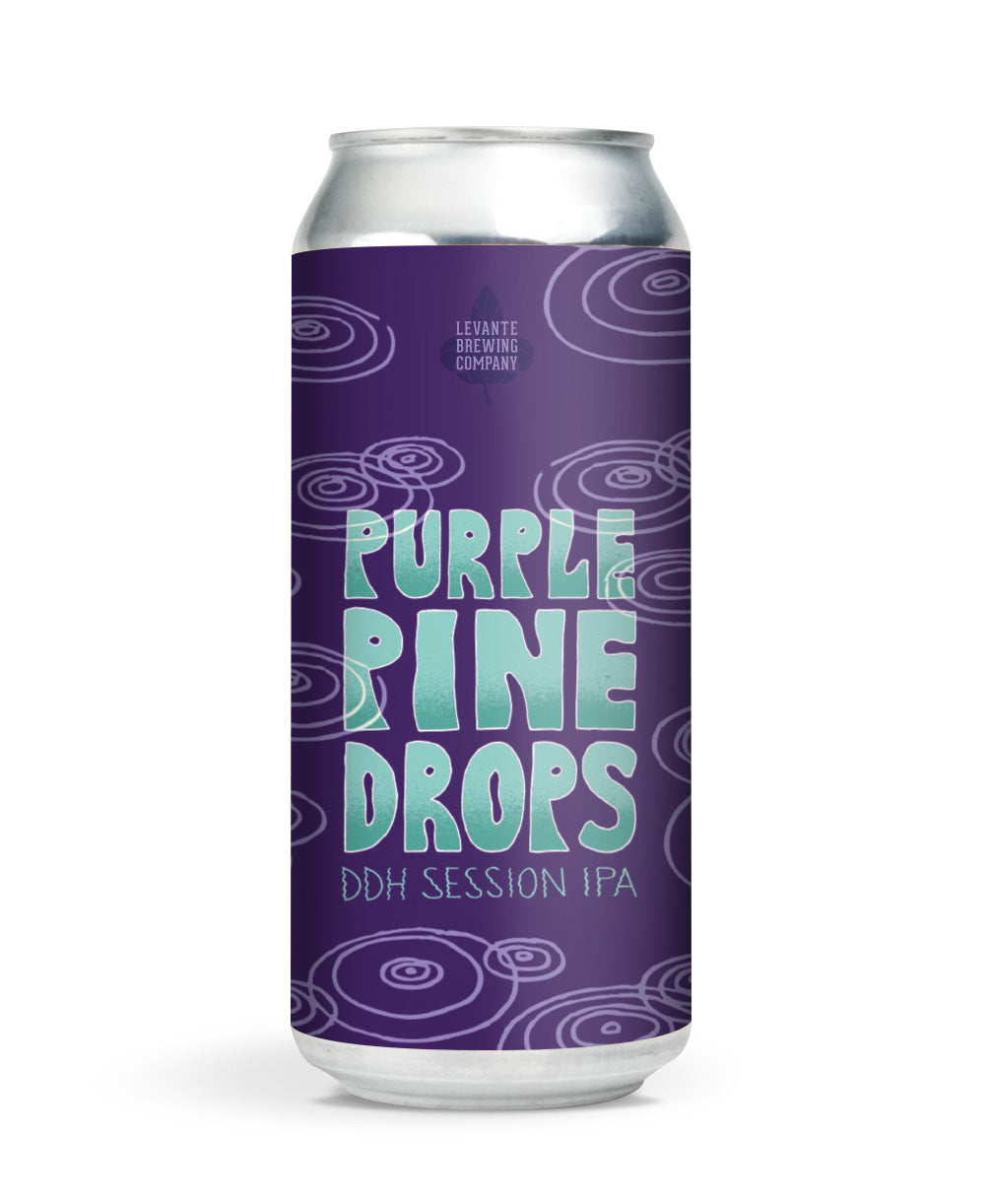 Purple Pine Drops by Levante Brewing Company