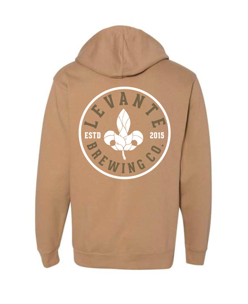 Levante Emblem Sandstone Mid-Weight Hoodie