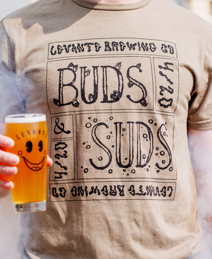 Buds & Suds Event Logo T-Shirt