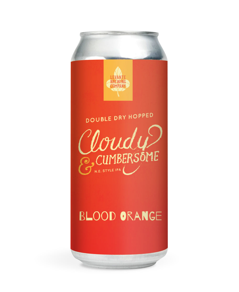 Cloudy & Cumbersome DDH Blood Orange by Levante Brewing Company