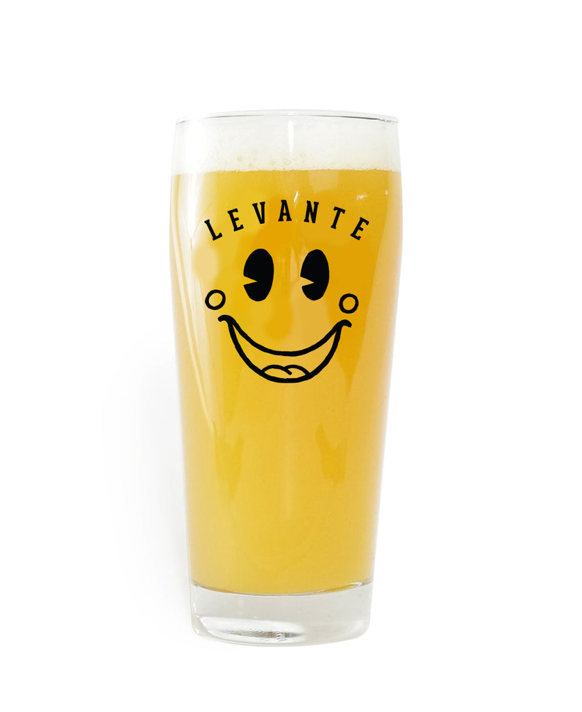 Tickle Parts Smile 16oz Glass