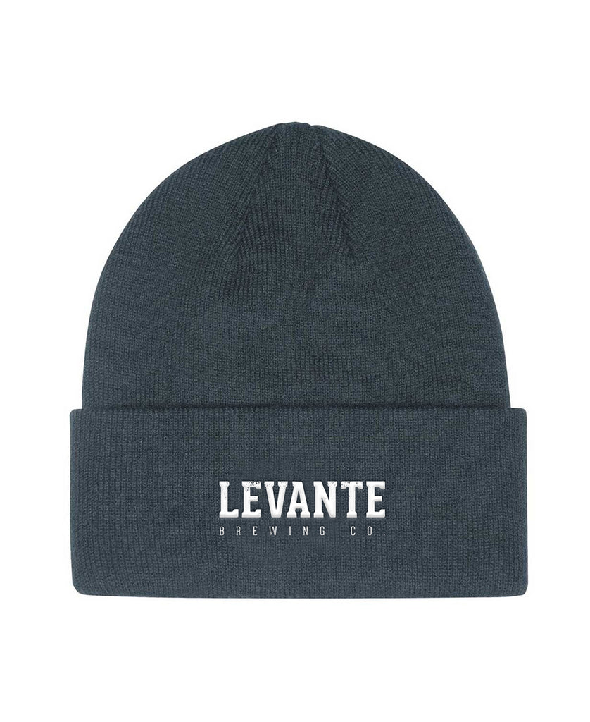 Levante Block Logo Beanie - Navy