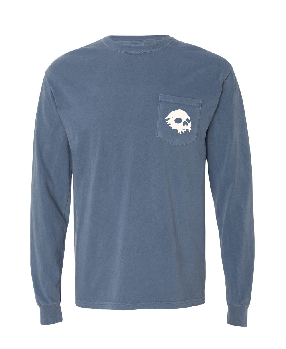 未使用 Blue Velvet weber long-sleeve Tee XL Blue Velvet× weber] long sleeve T shirt | weber